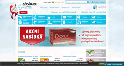 Desktop Screenshot of lekarnaexpres.cz